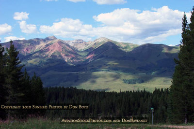 2010 - a view to the north from the Crested Butte Mountain Resort