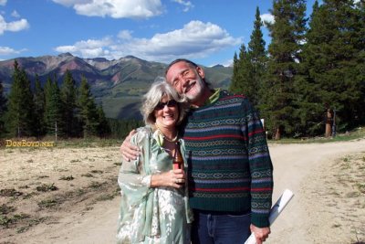 August 2010 - Brenda and long-time friend Butch Eisenminger at Crested Butte Mountain Resort