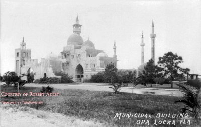 1920's - Municipal building (City Hall) at Opa-locka