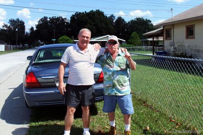 October 2010 - Don Boyd and long-time buddy Randy Joiner in Auburndale