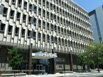2010 - the front of the Robert L. Timberlake Jr., Federal Building on Zack Street  (#4108)