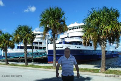 November 2010 - Don Boyd with the M/V Cape Cod Light and M/V Sea Voyager at Green Cove Springs