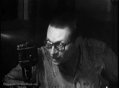 1961 - disc jocky Larry King playing a disc jockey in a Miami Undercover TV show