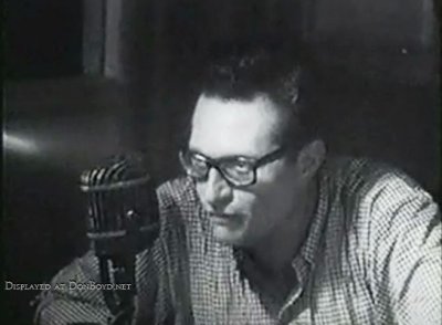 1961 - disc jocky Larry King playing a disc jockey in a Miami Undercover TV show