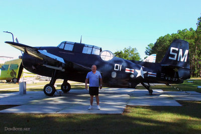 November 2010 - Don Boyd and Grumman TBM Avenger at Naval Air Station Jacksonville