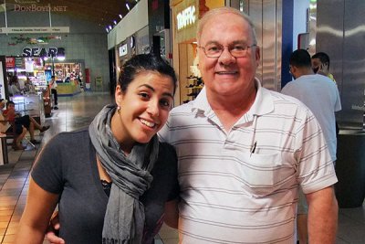 January 2011 - Ms. Mor Moalem and Don Boyd, his Israeli buddy at Westland Mall