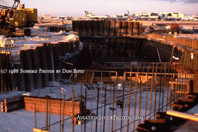 1986 - construction of the tunnel under new runway 12/30 at Miami International Airport