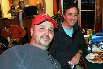 2011 - Kev Cook and Conan Schleicher at Bryson's Irish Pub