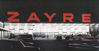 1960's to 1980's - Zayre Department Store