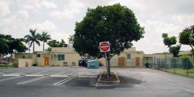 Looking east at Dr. John G. DuPuis Elementary from next to W. 12th Avenue, Hialeah - photo #1858