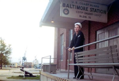 1966 - Don at Coast Guard Group Baltimore
