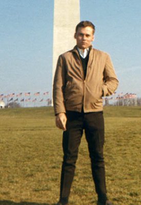 1967 - Don at the Washington Monument