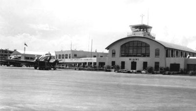 1942 - the 36th Street Terminal at Pan American Field