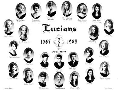 1967 - 1968 - the Lucians Club at Miami High School