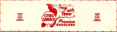 1952 - Cities Service gasoline