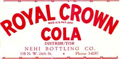 1952 - Royal Crown Cola