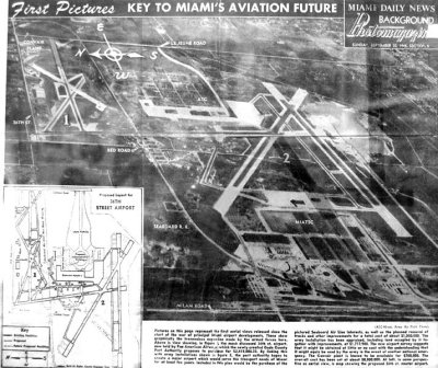 Pan American Field - 36th Street Airport - MIAMI INTERNATIONAL AIRPORT (MIA) - Historical Photos Gallery