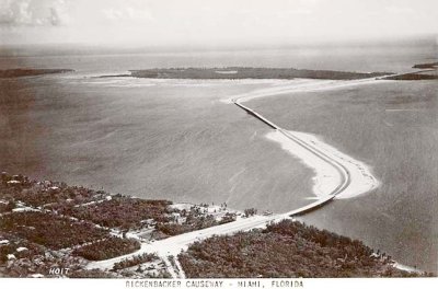 1947 - the new Rickenbacker Causeway