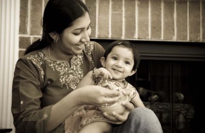 Meghna and Mom