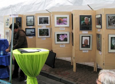 Dank an Rainer für den excellenten Bau der Bildwände