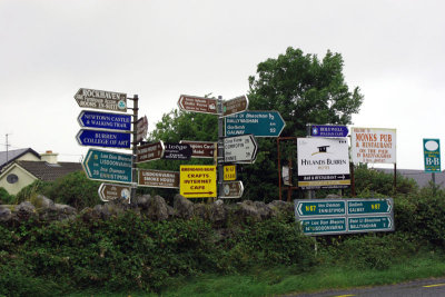 Profusion of Signs..the Burren