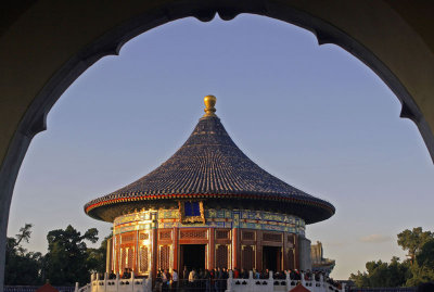 Temple of Heaven..view through Entrance Arch