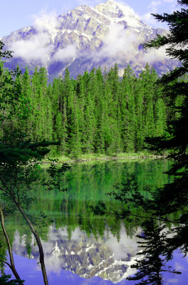 Lac Beauvert, Jasper, Canada