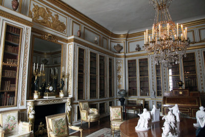 Inside the Chateau de Versailles - Library
