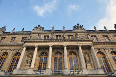 Chateau de Versailles - detail of facade