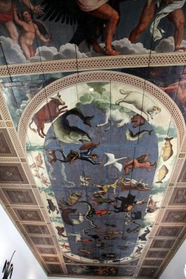 Baroque Armoury Ceiling, Schloss Ambras, Innsbruck