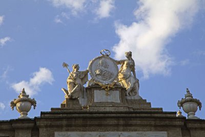 Detail - Facade of Triumphal Arch, Innsbruck