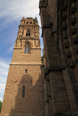 Tower, Notre Dame Cathedral, Rodez.