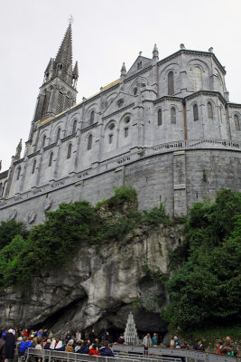 Basilica of the Immaculate Conception & Grotto, Lourdes.Lourdes