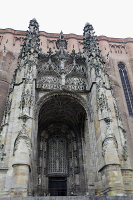 Entrance, Cathedrale Sainte-Cecile d'Albi, Albi.