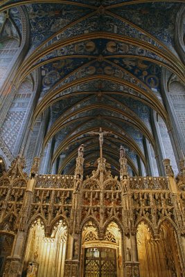 Interior, Cathedrale Sainte-Cecile d'Albi, Albi.