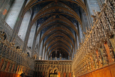 Interior, Cathedrale Sainte-Cecile d'Albi, Albi.