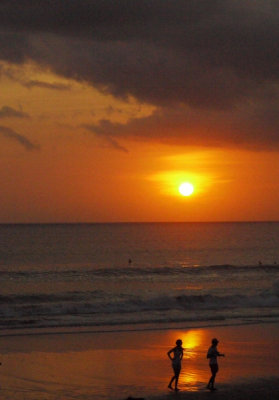 Sunset, Kuta Beach 