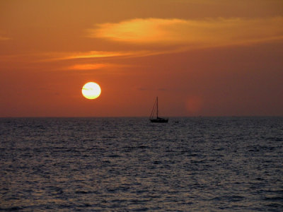 Sunset,  Jimbaran Bay