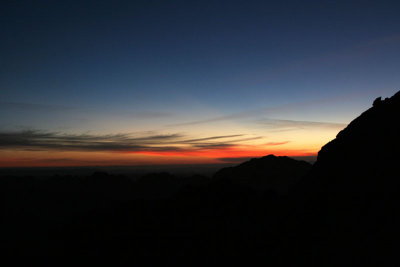 Dawn from Mt. Sinai