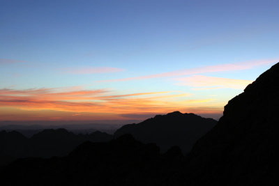 Dawn from Mt. Sinai