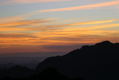Dawn from Mt. Sinai