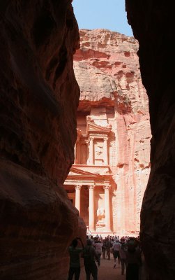 First Glimpse of the Treasury, Petra
