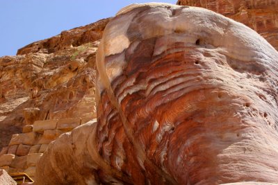 Richly Coloured Rock Formation, Petra