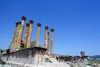Propylaeum Church Pillars, Jarash