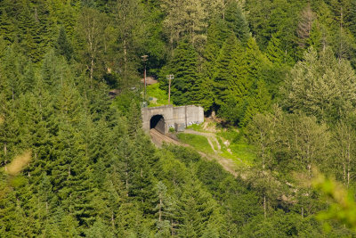 West portal of the Cascade Tunnel from Windy Point
