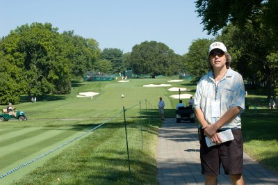 Ed at the 16th tee box