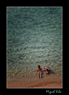 Relaxing in Menorca island
