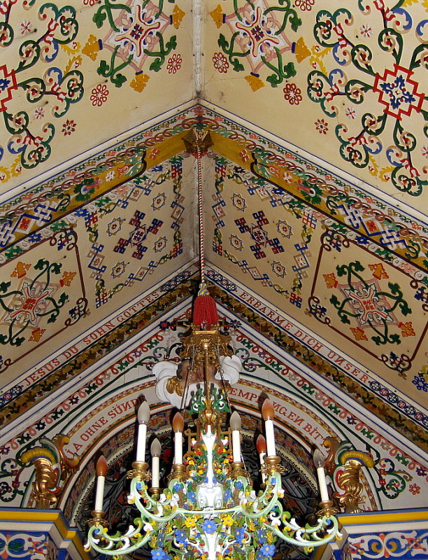 CEILING OF MINIATURE CHAPEL