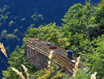 START OF ROAD BRIDGE CONSTRUCTION