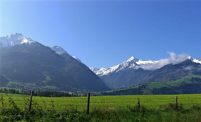 APPROACHING HEAD OF KAUNERTAL VALLEY